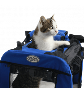 Easipet Fabric Pet Carrier, Medium,Blue 