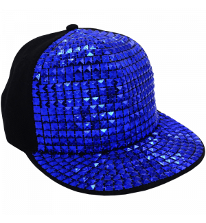 New Flat Hat Baseball Cap Hat Hip-hop Fashion Sequins 