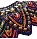 Tribal Jewelry Charm Bib Pendant Necklace New