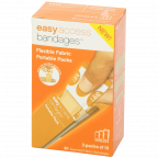Easy Care Easy Access Bandage Fabric Assorted Large Medium and Junior 30 Count 