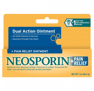 Neosporin First Aid Antibiotic Ointment Maximum Strength Pain Relief 1-Ounce 