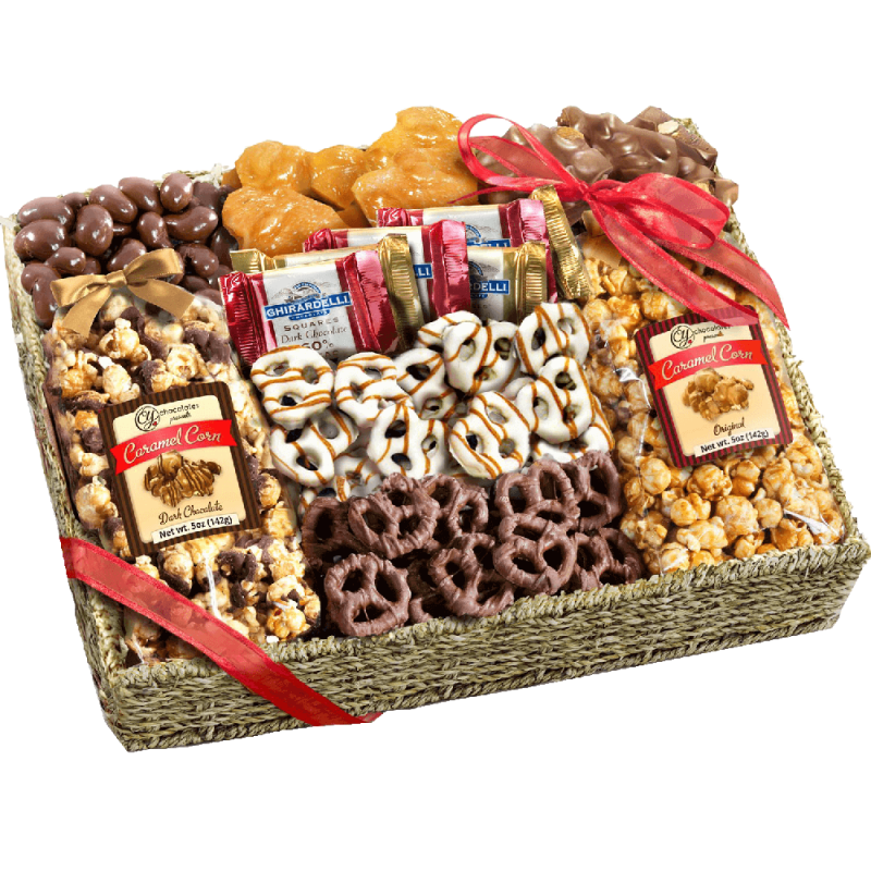 Spring Chocolate, Sweets and Treats Gift Basket