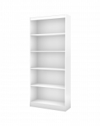 South Shore Smart Basics 5 Shelf Bookcase, Multiple Finishes