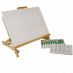 Acrylic painting table easel set