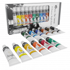 Castle art supplies acrylic paint set pack of 12_colors