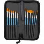 Piece versatile paint brush set the perfect mix of quality and variety for hobbyists and aspiring artists