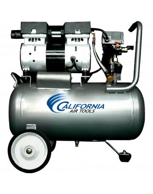 California Air Tools CAT-6310 Ultra Quiet and Oil-Free 1.0 Hp 6.3-Gallon Steel Tank Air Compressor 