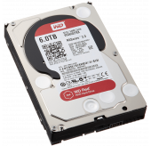 Western Digital Red 6 TB NAS Hard Drive 1 to 8-Bay 3.5-inch SATA 6 IntelliPower 64MB Cache Internal Bare or OEM Drives WD60EFRX