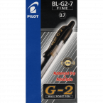 Pilot G207 Retractable Gel Rollerball 0.7 mm Tip Red