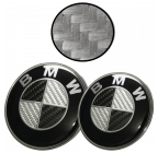 Afauto BMW Emblem Logo Badge Set