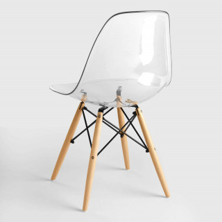 Clear Molded Evie Chair