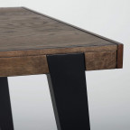 Two Tone Wood Dominick Extension Dining Table