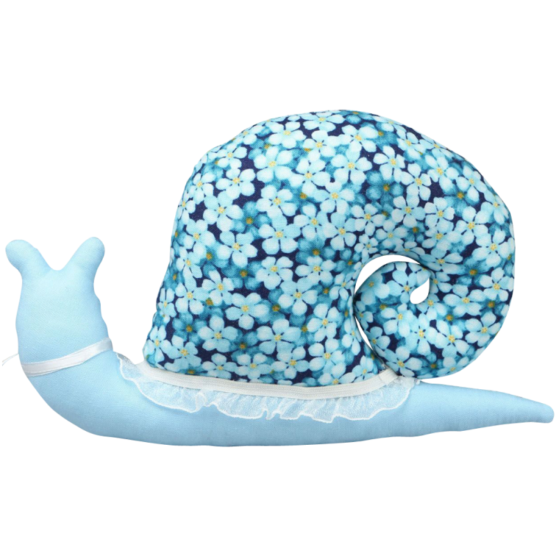 Soft handmade toy Snail unique creative original perfect marvelous
