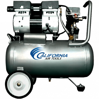 California Air Tools CAT-6310 Ultra Quiet and Oil-Free 1.0 Hp 6.3-Gallon Steel Tank Air Compressor 