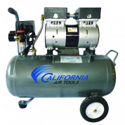 California Air Tools CAT-6310 Ultra Quiet and Oil-Free 1.0 Hp 6.3-Gallon Steel Tank Air Compressor 