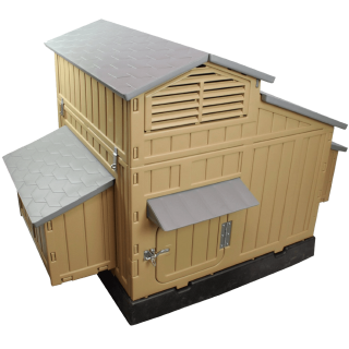 Snap Lock Large Chicken Backyard House