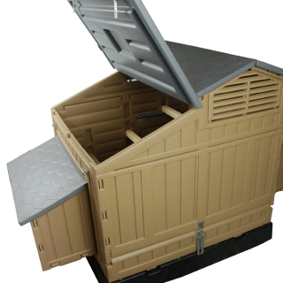 Snap Lock Large Chicken Backyard House