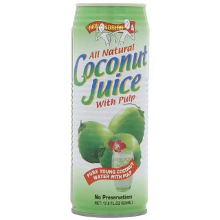 Amy & Brian Natural Coconut Juice with Pulp 17.5 - Ounce Tins