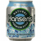 Hansen's Club Soda 8 Ounce Cans