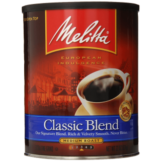 Melitta Coffee Classic Blend Ground Medium Roast 