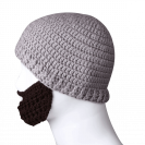 Unisex Knit Beanie Stubble Beard