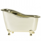 White Rose Jasmine Gold Tub Spa Bath Gift Set