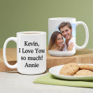 Mr. and Mrs. Christian Coffee Mug Set 