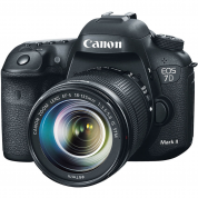 Canon EOS 7D Mark II DSLR Camera with 18-135mm Lens and Deluxe Photo Kit