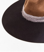 Interwoven Two-Tone Hat