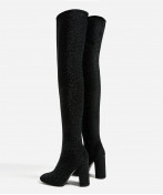 Over The Knee Stretch High Heel Boots