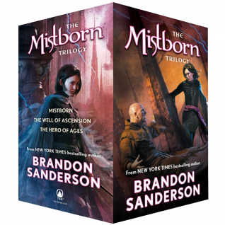 Mistborn Trilogy by Brandon Sanderson 