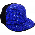 New Flat Hat Baseball Cap Hat Hip-hop Fashion Sequins 