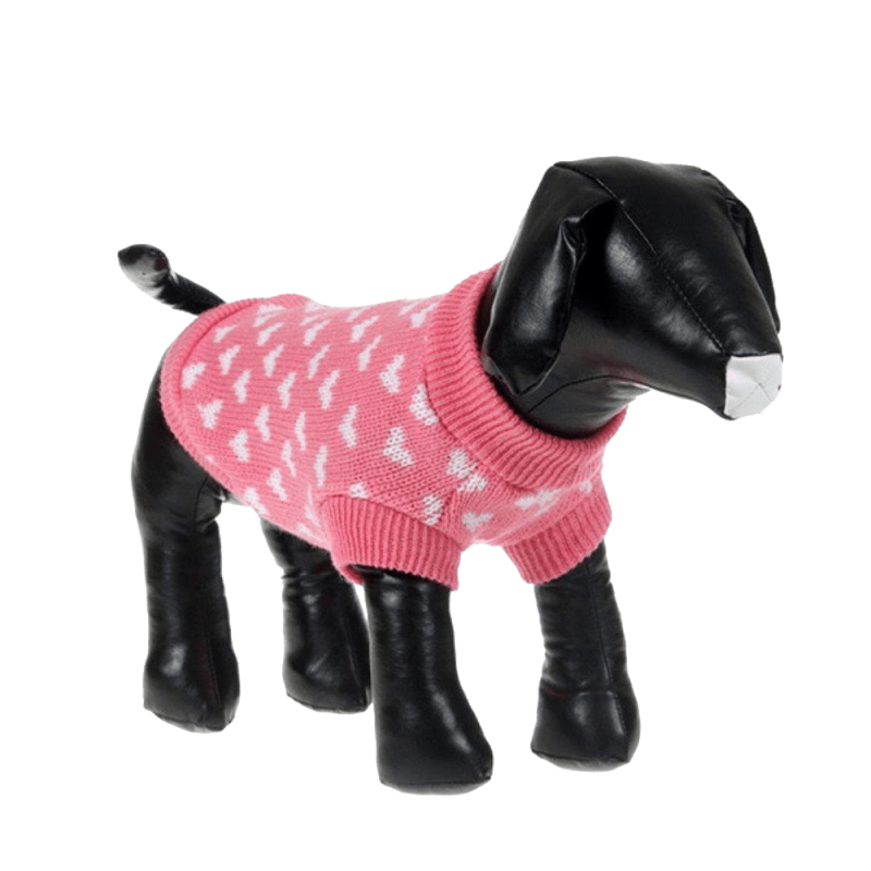 Silvercell-Pets-Puppy-Dogs-Clothes-Jacket-Little-Heart-Knit-Sweater-Coat-Pink-XL_1