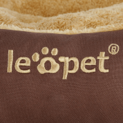 Leopet® HTBT03 Dog Bed DIFFERENT SIZES and COLOURS (Brown,-S) 