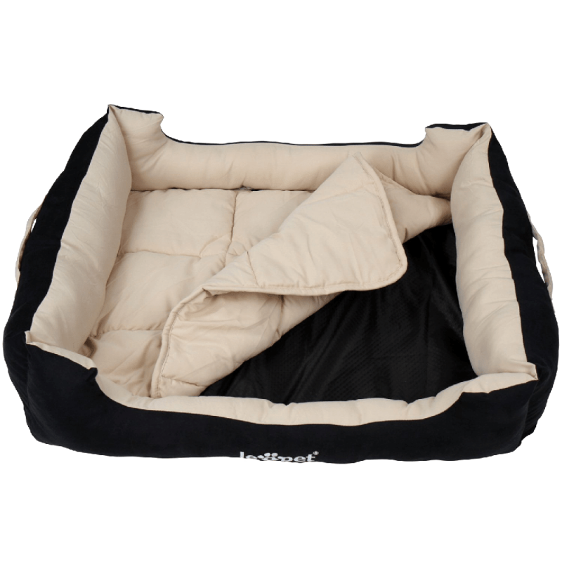 Leopet® HTBT10 75x60 Small Dog Bed 75x60x19 cm DIFFERENT COLOURS