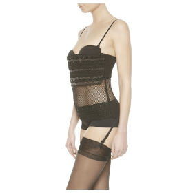 Calypso Mesh Underwired Bustier