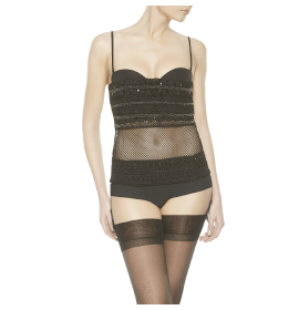 Calypso Mesh Underwired Bustier