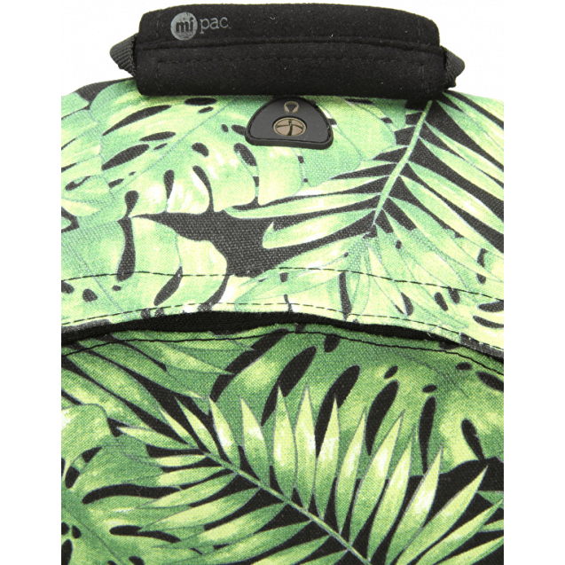 Mi-Pac Backpack -  Tropical Leaf Black